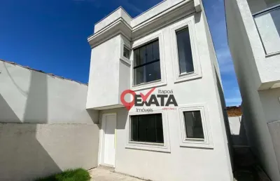 Sobrado com 2 dormitórios à venda, 84 m² por r$ 436.000,00 - volta ao mundo i - itapoá/sc