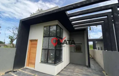 Casa com 3 dormitórios à venda, 78 m² por r$ 394.000,00 - mariluz - itapoá/sc