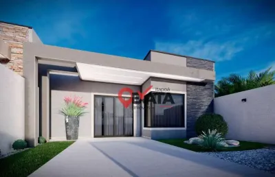 Casa com 2 dormitórios à venda, 62 m² por r$ 370.000,00 - rainha do mar - itapoá/sc
