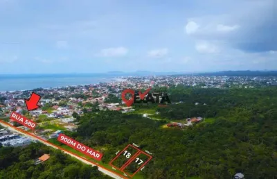 Terreno à venda, 360 m² por r$ 95.000,00 - cambiju - itapoá/sc