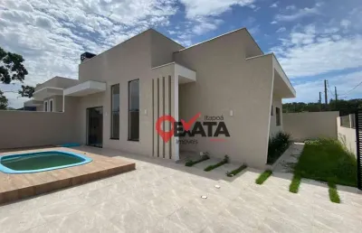 Casa com 3 dormitórios à venda, 88 m² por r$ 500.000,00 - mariluz - itapoá/sc