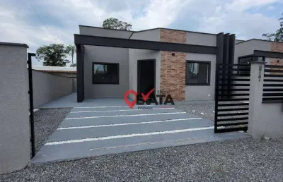 Casa com 2 dormitórios à venda, 58 m² por r$ 339.000,00 - praia das palmeiras - itapoá/sc