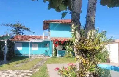 Sobrado com 3 dormitórios à venda, 156 m² por r$ 720.000,00 - barra do saí - itapoá/sc