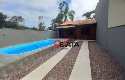 Casa com 2 dormitórios para alugar, 60 m² por r$ 1.000,00/dia - mariluz - itapoá/sc