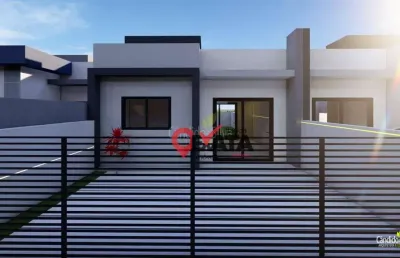 Casa com 2 dormitórios à venda, 43 m² por r$ 259.000,00 - brandalize - itapoá/sc