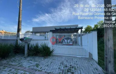 Casa com 2 dormitórios à venda, 89 m² por r$ 470.000,00 - princesa do mar - itapoá/sc