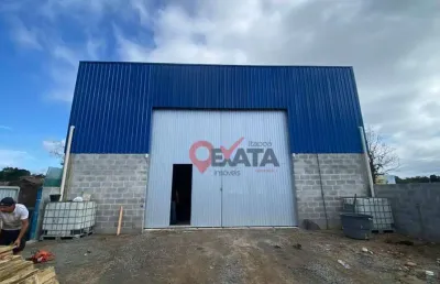 Galpão para alugar, 240 m² por r$ 8.000,00/mês - sai mirim - itapoá/sc