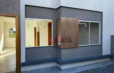 Casa com 2 quartos e 4 vagas – jardim da barra – itapoá/sc – r$ 250.000,00