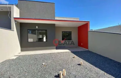 Casa com 2 dormitórios à venda, 52 m² por r$ 263.000,00 - são jose - itapoá/sc