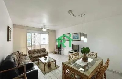 Apartamento beira mar, 3 dormitórios sendo 1 suíte, 1 vaga, pitangueiras, guarujá/sp