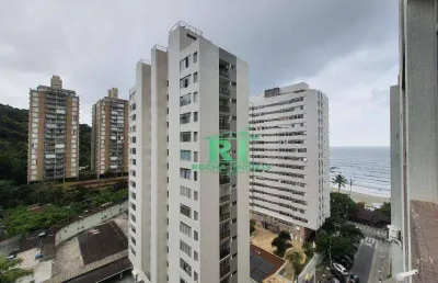 Apartamento a venda, pitangueiras, vista ao mar, 3 dormitórios (1 suíte), 1 vaga, guarujá/sp.
