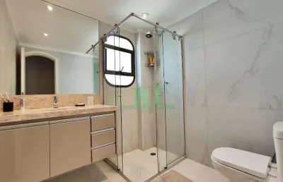 Apartamento frente mar, 3 dormitórios (1 suíte), 2 vagas, jardim astúrias, guarujá/sp