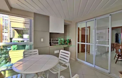 Apartamento com 3 dormitórios, vista mar, praia das astúrias - guarujá/sp