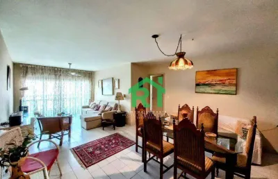 Apartamento com 3 dormitórios à venda, 145 m² por r$ 700.000,00 - pitangueiras - guarujá/sp