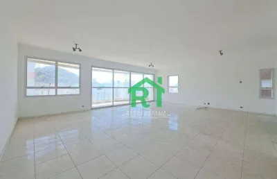 Apartamento com vista ao mar, 4 dormitórios (2 suítes), 2 vagas, lazer, pitangueiras, guarujá/sp.