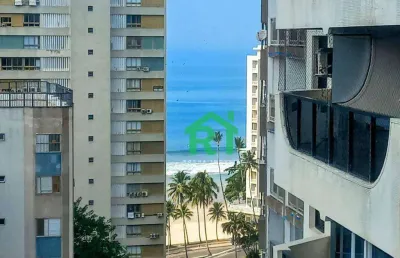 Apartamento com 3 dormitórios à venda, 140 m² por r$ 800.000,00 - pitangueiras - guarujá/sp