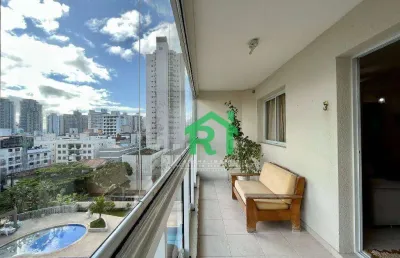 Apartamento com 2 dormitórios (2 suítes), 2 vagas, lazer,  astúrias, guarujá/sp