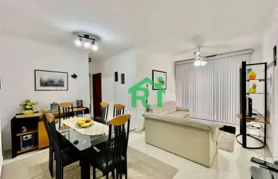Apartamento,  3 dormitórios, 1 vaga, praia da enseada - guarujá/sp