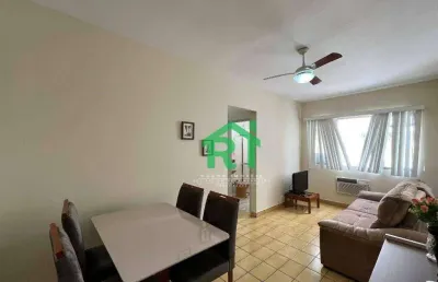 Apartamento com 2 dormitórios, 59 m² - venda por r$ 340.000,00 ou aluguel por r$ 2.900,00/mês - jardim astúrias - guarujá/sp