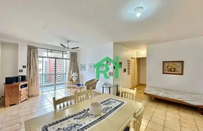 Apartamento amplo, 3 dormitórios (2 suítes), 2 vagas, lazer, pitangueiras, guarujá/sp.