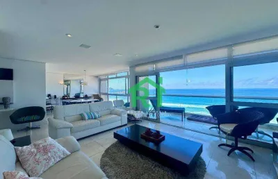 Apartamento com 4 dormitórios, 200 m² - venda por r$ 2.100.000,00 ou aluguel por r$ 11.500,02/mês - pitangueiras - guarujá/sp