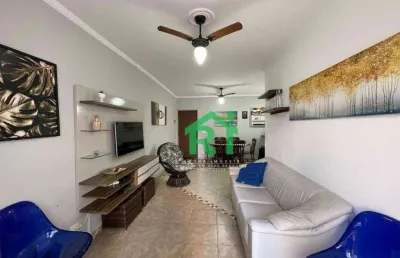 Apartamento com 2 dormitórios para alugar, 70 m² por r$ 3.700,00/mês - pitangueiras - guarujá/sp