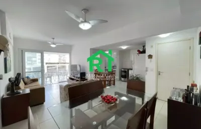 Apartamento para alugar em praia das pitangueiras, guarujá/sp, varanda gourmet, lazer completo
