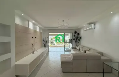 Apartamento frente mar para alugar em praia das astúrias, guarujá/sp, 4 suítes, 2 vagas, lazer completo, varanda gourmet