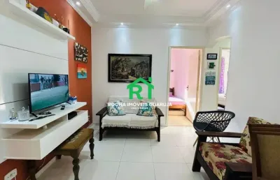 Apartamento para alugar em praia das pitangueiras, guarujá/sp, 2 dormitórios, beira mar | rocha imóveis