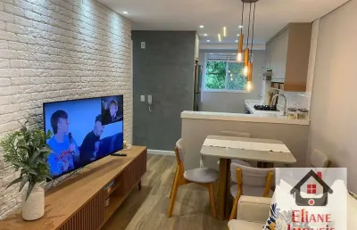 Apartamento com 2 dormitórios à venda, 50 m² por r$ 255.000 - residencial novo tempo - campinas/sp
