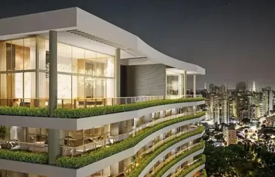 Villa versace residence- cobertura duplex com 3 quartos e 4 vagas à venda  em moema