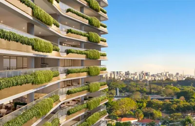 Saffire - apartamento de luxo com 5 quartos e 5 vagas em moema