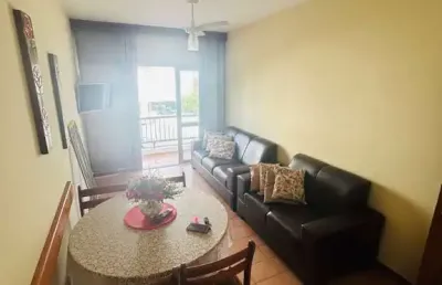 Apartamento mobiliado a venda de 2 dormitórios na praia grande