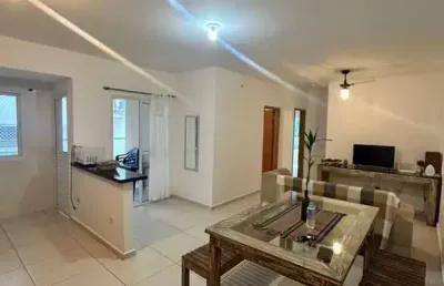 Apartamento 02 dormitórios mobiliado à venda nas toninhas