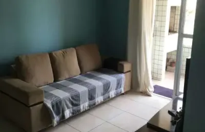 Apartamento mobiliado com varanda gourmet no itaguá.