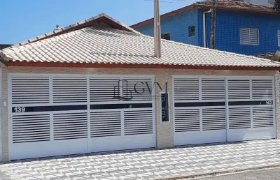 Casa com 2 quartos, balneário maracanã, praia grande -