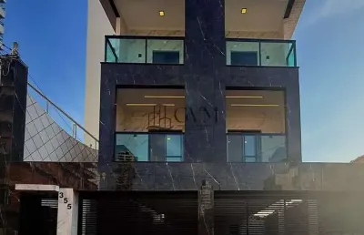 Casa de condomínio com 3 quartos, aviação, praia grande -