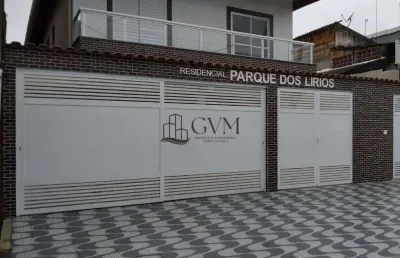 Casa de condomínio com 2 quartos, tupi, praia grande