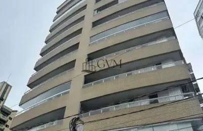 Apartamento com 2 quartos, guilhermina, praia grande