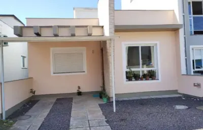 Casa em condomínio fechado com 3 quartos à venda na rua adams filho, 04, morada do vale i, gravataí por r$ 399.000
