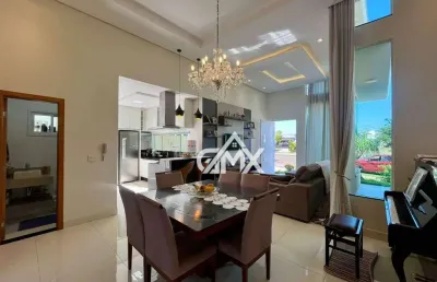 Casa com 3 dormitórios à venda, 180 m² por r$ 1.280.000,00 - condomínio araçari - londrina/pr