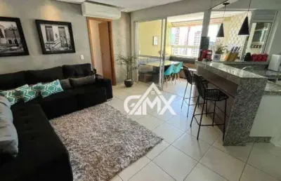 Apartamento com 3 dormitórios à venda, 78 m² por r$ 629.000,00 - gleba palhano - londrina/pr