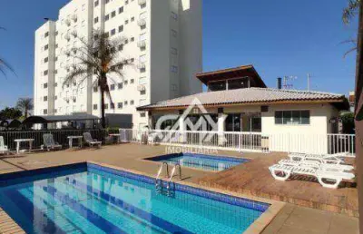 Apartamento com 2 dormitórios à venda, 48 m² por r$ 235.000,00 - jardim são rafael - londrina/pr