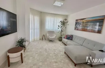 Apartamento mobiliado e decorado com 1 suíte e 2 dormitórios no centro de itajaí