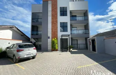Apartamento com 1 suíte e 2 dormitórios no bairro jardim da barra em itapoá