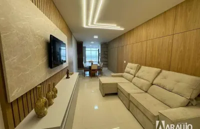 Apartamento mobiliado com 3 suítes no centro de navegantes