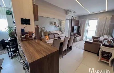 Apartamento semi-mobiliado com 2 dormitórios no bairro cordeiros em itajaí