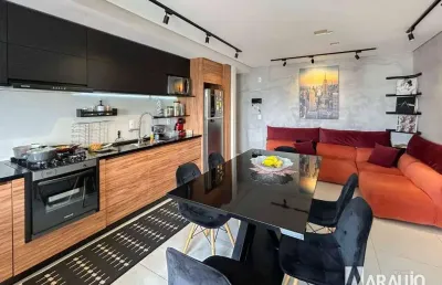 Apartamento com 1 suíte e 1 dormitório na vila operária em itajaí