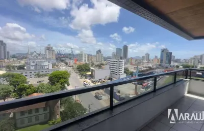 Apartamento semi mobiliado com 4 suítes no centro de itajaí