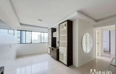 Apartamento semi mobiliado com 1 suíte e 1 dormitório no centro de itajaí